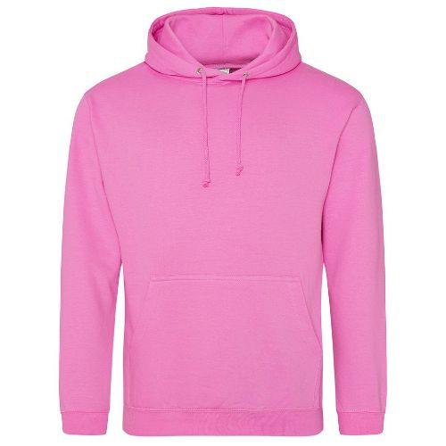 Awdis Just Hoods College Hoodie Candyfloss Pink